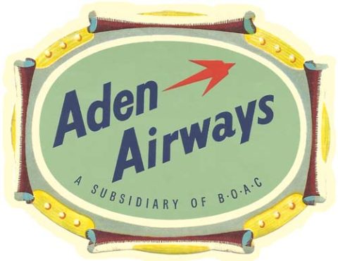 AdenAirwaysYemen Vintage Road Trip Collection
