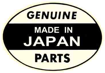 Genuine Made In Japan Parts | Vintage Road Trip Collection