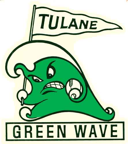  Tulane University Sticker Green Wave Stickers Vinyl Decals  Laptop Water Bottle Car Scrapbook T1 (Type 1-1) : Sports & Outdoors