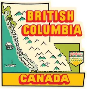 British Columbia- yelo red