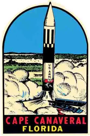 Cape Canaveral- rocket