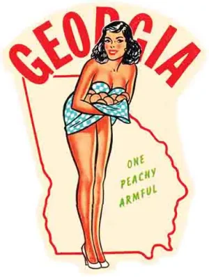 Georgia gal USA armful