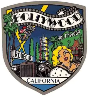 Hollywood CA shield