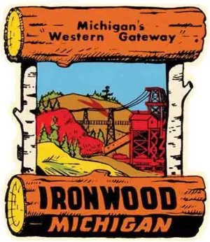 Ironwood- MI- log
