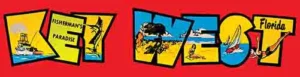 Key West bumper sticker