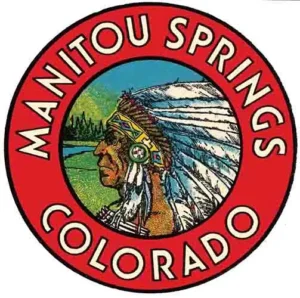 Manitou Springs CO red circle