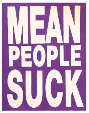 Mean People Suck