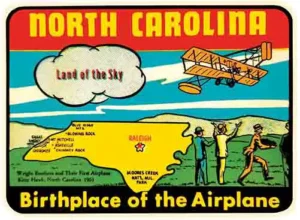 North Carolina birthplace of