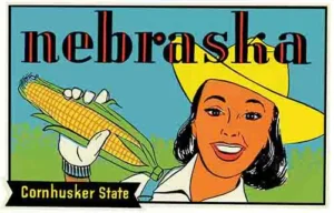 Nebraska- corn girl