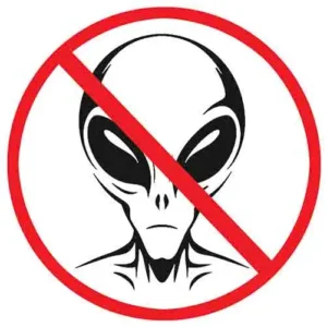 No aliens