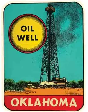 Oklahoma oil well