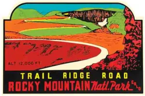 Rocky Mtn NP Trail Ridge Road