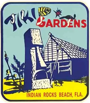 Tiki Gardens FL blue
