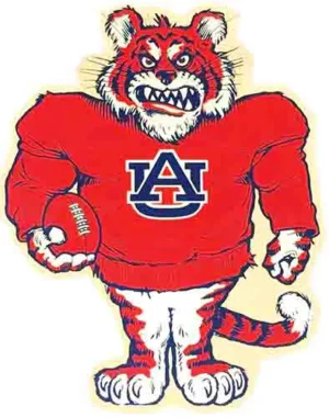 Auburn Helmet Toon Guy