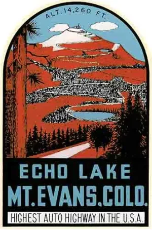 Echo Lake Mt. Evans CO