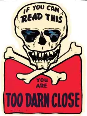 If You Can Read This, Too Darn Close