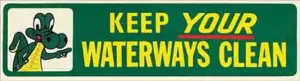 Keep Your Waterways Clean