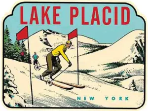 Lake Placid NY blue