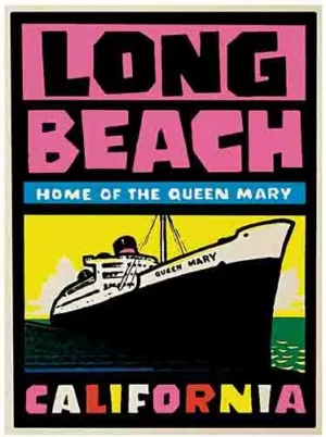 Long Beach CA pink