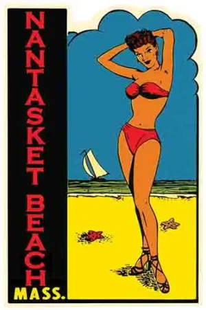 Nantasket Beach pin-up