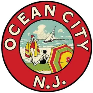 Ocean City NJ red circle