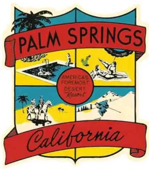 Palm Springs CA quad