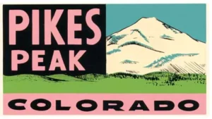 Pikes Peak CO pink
