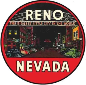 Reno NV red circle
