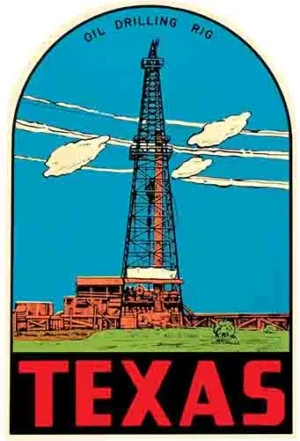 Texas oil rig