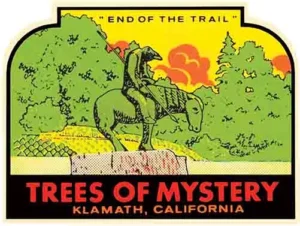 Trees Of Mystery CA statue