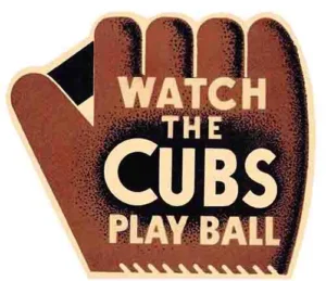 Watch The Cubs mitt