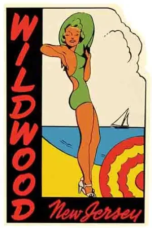 Wildwood NJ pin-up